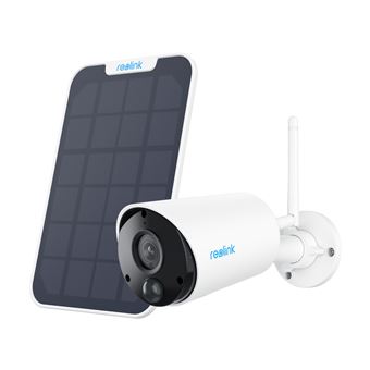 Caméra de surveillance Reolink B320 extérieure Blanc + Panneau solaire SR2 - 1