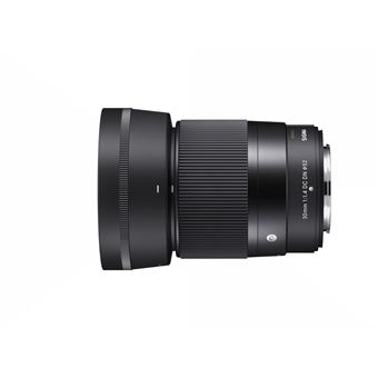 Objectif hybride Sigma 30mm f/1.4 DC DN Contemporary noir pour Fuji X