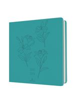 Agenda scolaire semainier Oberthur 2023 2024 PEFC S/S 16 x 16 cm Summerside Vert Turquoise