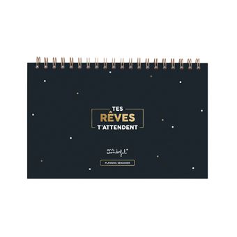 Planning semainier Mr. Wonderful Tes rêves t’attendent