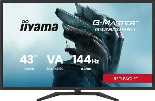 Ecran PC gaming Iiyama G-Master 43'' 144 Hz 4K UHD