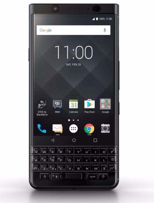 BlackBerry KEYone - Black Edition - 4G smartphone - RAM 4 Go / Internal Memory 64 Go - microSD slot - Écran LCD - 4.5\