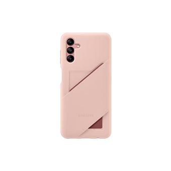 Coque arrière avec porte-carte pour Samsung Galaxy A04s Cuivre