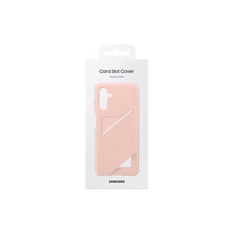 Coque arrière avec porte-carte pour Samsung Galaxy A04s Cuivre