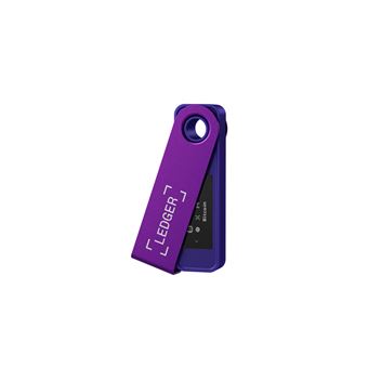 Cryptowallet Ledger Nano S Plus Violet Améthyste - Cryptowallet - Achat &  prix