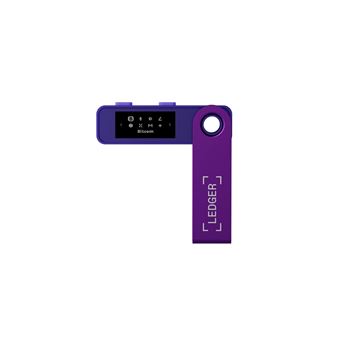 Cryptowallet Ledger Nano S Plus Violet Améthyste