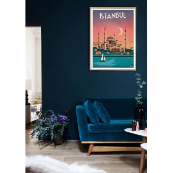 Affiche Sergeant Paper Istanbul 30x42 cm Edition limitée signée