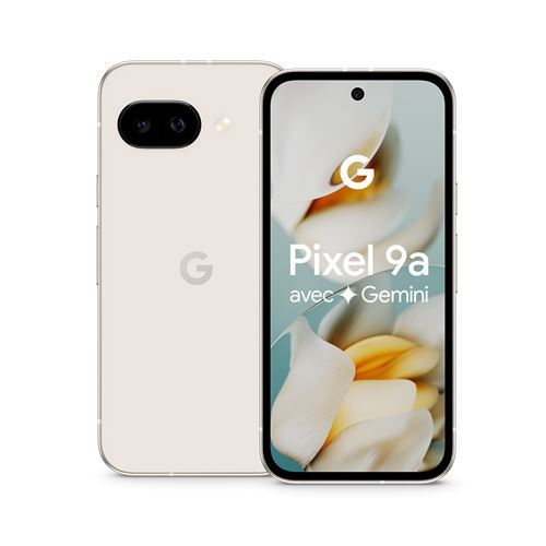 Smartphone Google Pixel 9a 6,3"" 5G Double SIM 128 Go Blanc Porcelaine État correct - Google reconditionné disponible sur Fnac