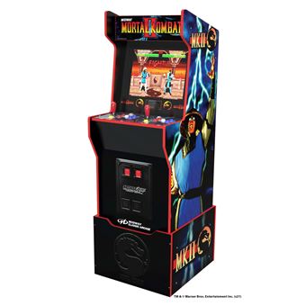 Borne d’arcade de 12 jeux Evolution Edition Midway Legacy avec rehausseur Mortal Kombat