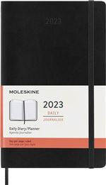 Agenda scolaire Moleskine 2022 2023 Journalier grand format Souple Noir