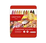 Crayons cires Caran d&#039;Ache Boîte de 10 Pastels Neocolor® II Tons chauds Édition Limitée Beya Rebaï