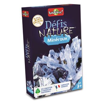 Jeu de cartes Bioviva Défis Nature Minéraux