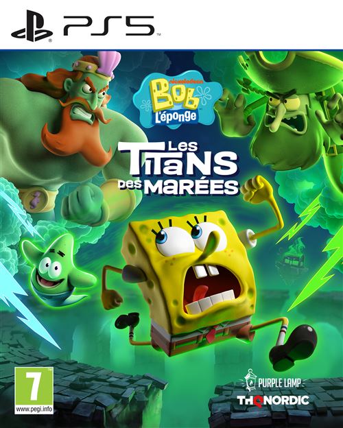 Bob 'Eponge Les Titans des Marées PS5