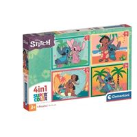Trefl - Lilo & Stitch, Univers Musical Lilo & Stitch - Puzzle 200 Pièces - Puzzle Colorés Avec Personnages De Bande Dessinée, Divertissement Créatif