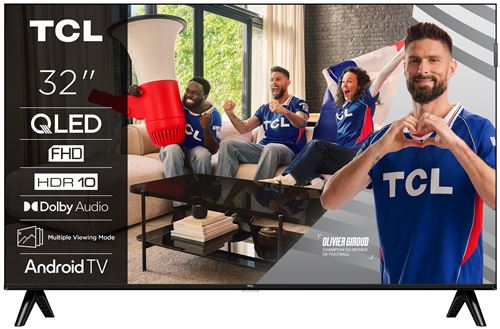 TV TCL LED S5L 32S5L 32 Full HD 60Hz Smart TV Android TV HDR10 Chromecast - vue 2