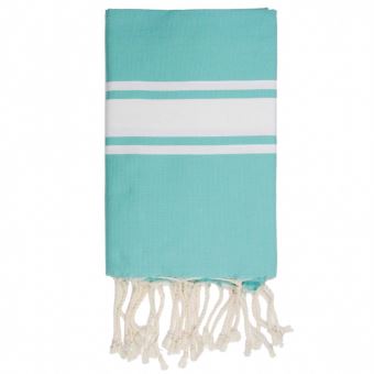 Fouta Febronie Traditionnelle Unie St Tropez Vert turquoise