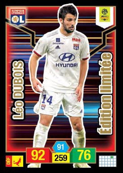Carte Adrenalyn Signée OGC Nice - Joueur Mendy, Ligue 1, Collection Football