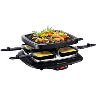 Gourmet, Appareil à raclette gril et plancha, Antiadhésif, 8 personnes