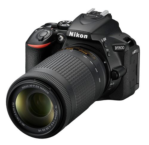 Nikon D5600 + AF-P 18-55MM VR Lens + AF-P 70-300MM VR Lens