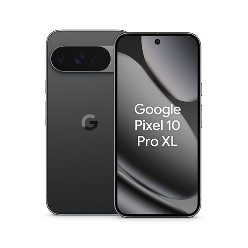 Smartphone Google Pixel 10 Pro XL 6,8 5G Double SIM 256 Go Noir Volcanique