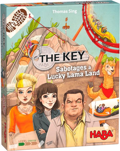 Jeu de société Haba The Key Sabotages à Lucky Lama Land