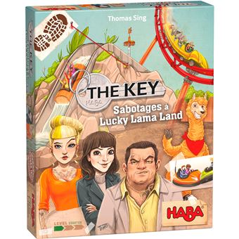 Jeu de société Haba The Key Sabotages à Lucky Lama Land - 1