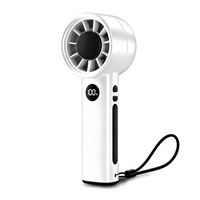 Ventilateur portable rechargeable avec affichage numérique Urban Factory RPF10UF Blanc