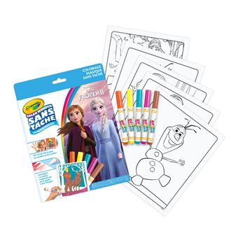 Kit coloriage Crayola Color Wonder La Reine des Neiges 2