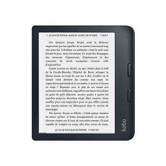 Liseuse numérique Kobo by Fnac Libra 2 7'' 32 Go Noir Reconditionné Grade A - 1