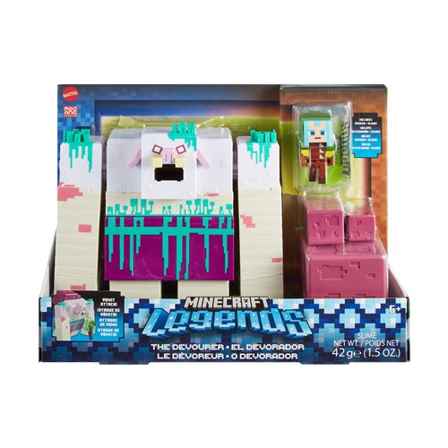 Minecraft Legends The Devourer & Ranger Action Figures 8cm