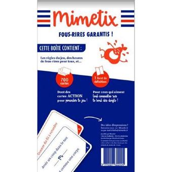 Jeu d'ambiance Mimetix