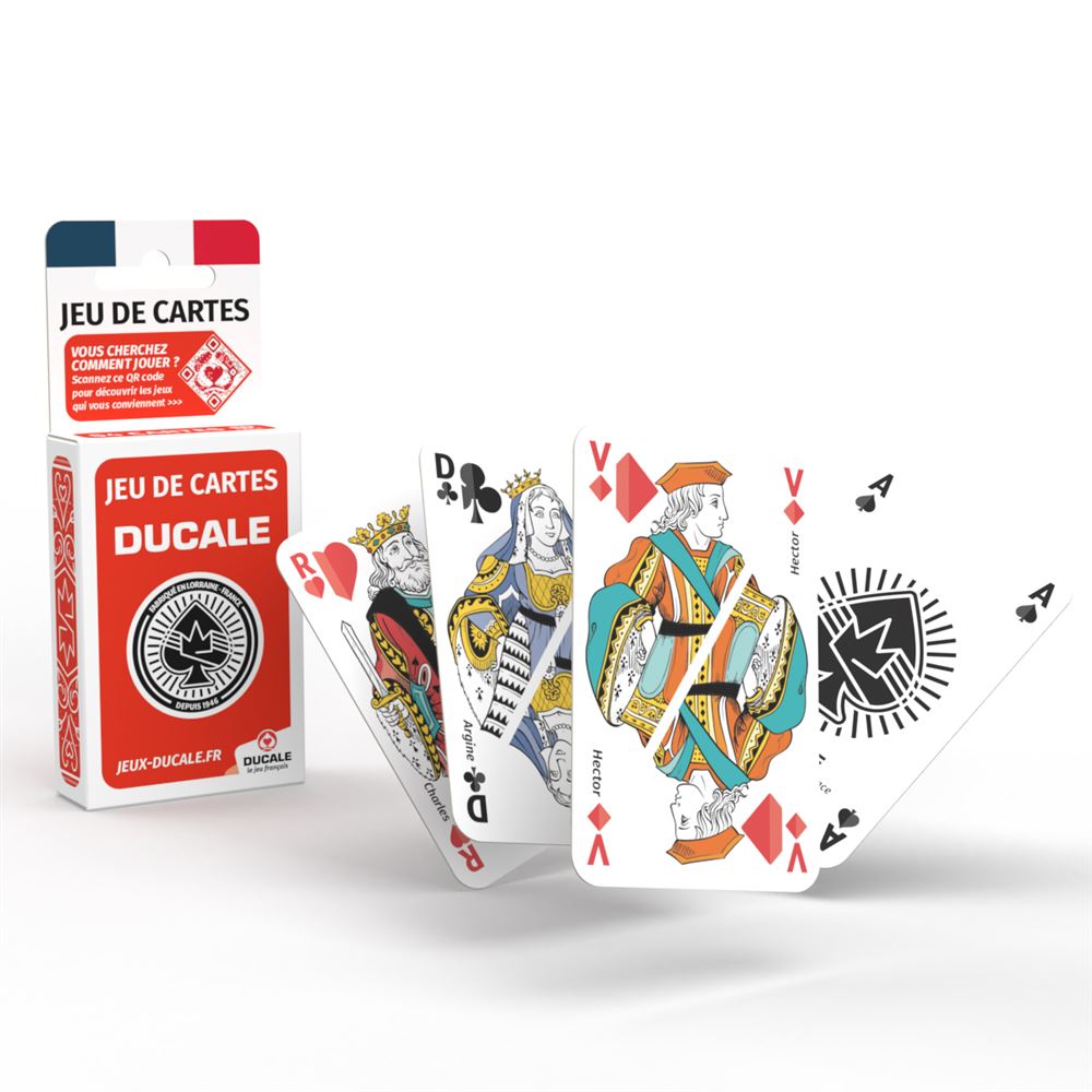 Jeu de 54 cartes Cartamundi Ducale Ecopack - Jeux classiques
