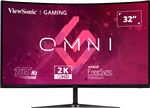 Ecran PC Gaming ViewSonic OMNI VX3218C-2K 32" Ecran incurvé QHD Noir