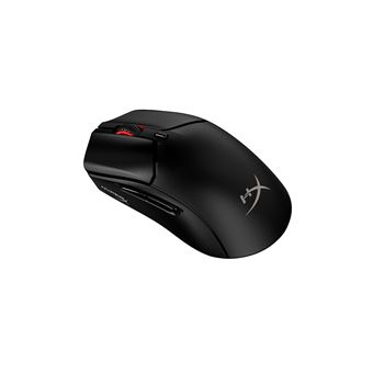 HyperX Pulsefire Haste 2 - Souris - optique - 6 boutons - sans fil, filaire - 2.4 GHz, Bluetooth 5.0 - récepteur sans fil USB - noir