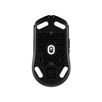 HyperX Pulsefire Haste 2 - Souris - optique - 6 boutons - sans fil, filaire - 2.4 GHz, Bluetooth 5.0 - récepteur sans fil USB - noir