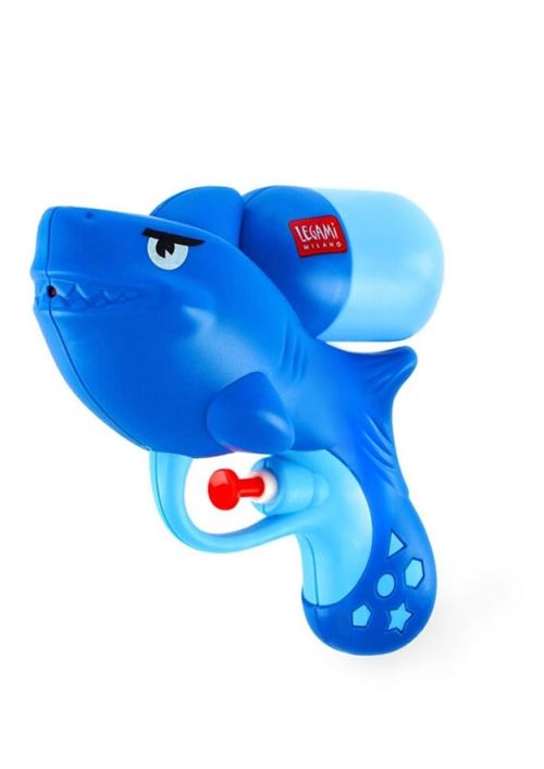 Jeu d'eau et de plage Legami Pistolet à eau Requin Bleu