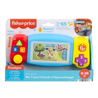 Jeu d'éveil Fisher Price Tourni Console d'Apprentissage