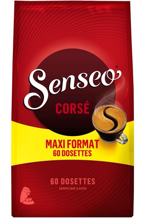 Pack de 60 dosettes Senseo Corsé