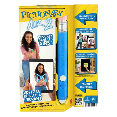 Boite de Jeu classique Mattel Pictionary Air 2