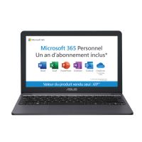 Ultra-Draagbare PC Asus E203MA-FD017TS 11.6" Intel Celeron 4 GB RAM 64 GB eMMC + Microsoft 365 Personal (1 jaar) vooraf geïnstalleerd