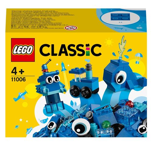 LEGO® Classic 11006 Creatieve blauwe stenen