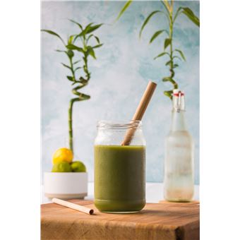 Pailles en Bambou Lund London 4 Mixte Beige