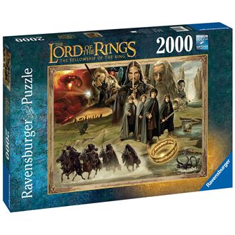 Puzzle Ravensburger La Communauté de l'anneau Le Seigneur des anneaux 2000 pièces