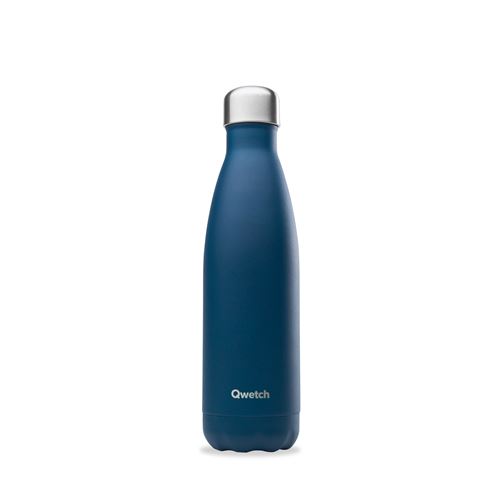QWETCH Bouteille Isotherme INOX Maintient Vos Boissons au Chaud Pendant 12 Heures & au Frais Pendant 24 Heures – BPA Free Marque Française pastel 500 ML - vue 4