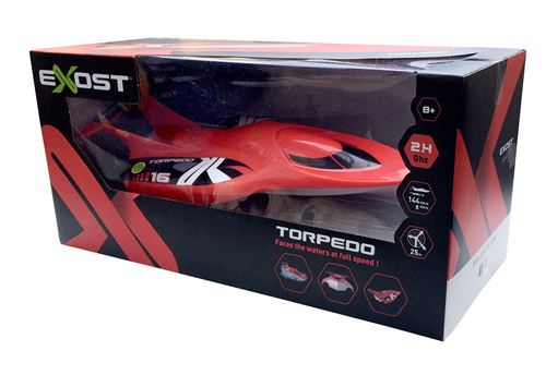 Bateau radiocommandé Exost Torpédo 1:18 Modèle aléatoire