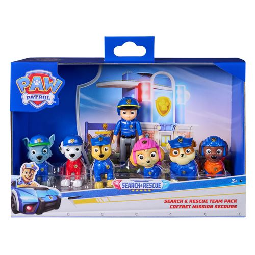 Multipack 7 figurines Seach & Rescue La Pat'Patrouille Neuf - vue 4