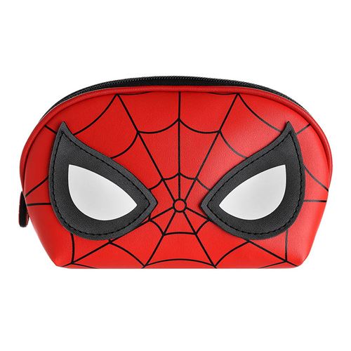Trousse à maquillage demi-cercle Miniso Marvel Spider-Man Rouge