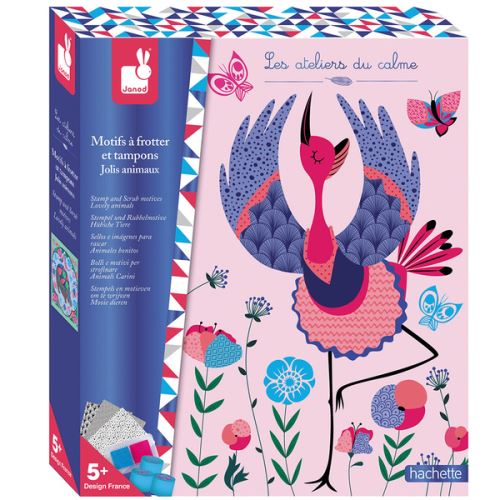 MOTIFS A FROTTER ET TAMPONS JOLIS ANIMAUX