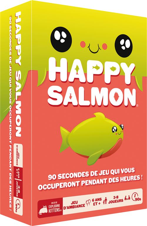 Asmodee Happy Salmon 1 Min Jeu De Cartes