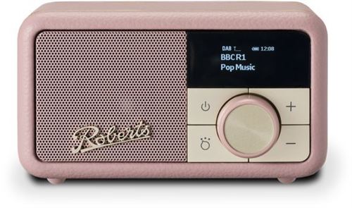 Roberts Revival Petite - DAB draagbare radio - schemerroze